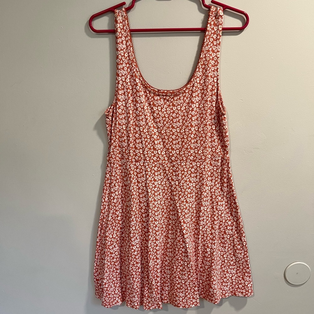 Forever 21 cute floral dress - pink/white